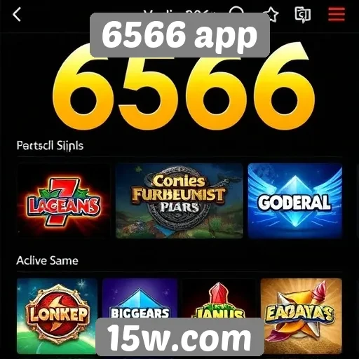 Avaliação dos jogos oferecidos no 6566 app